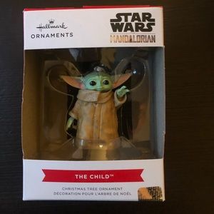 Baby Yoda “the child” hallmark ornament - grogu - brand new